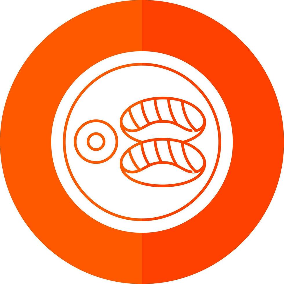 conception d'icône de vecteur de sushi