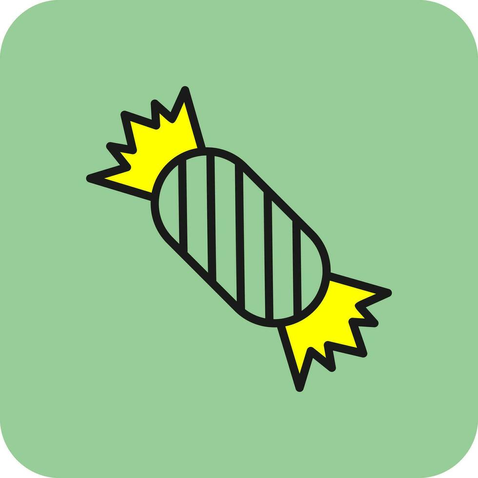 conception d'icône de vecteur de bonbons