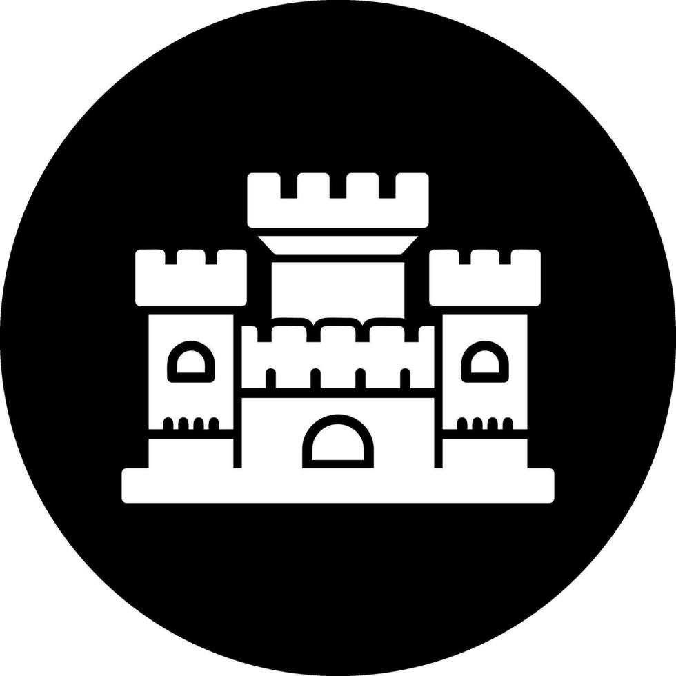 icône de vecteur de château