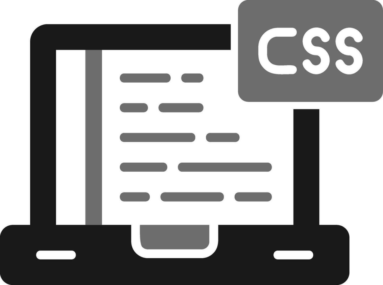 icône de vecteur css