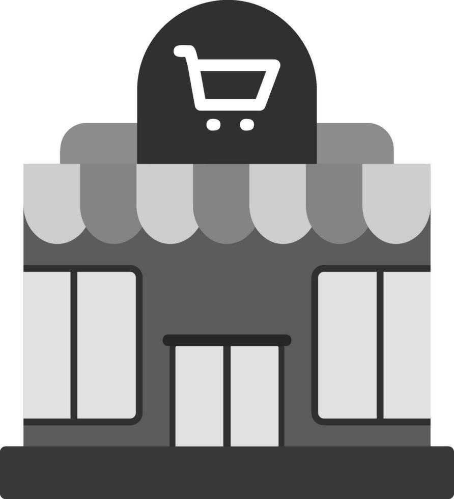 icône de vecteur de supermarché