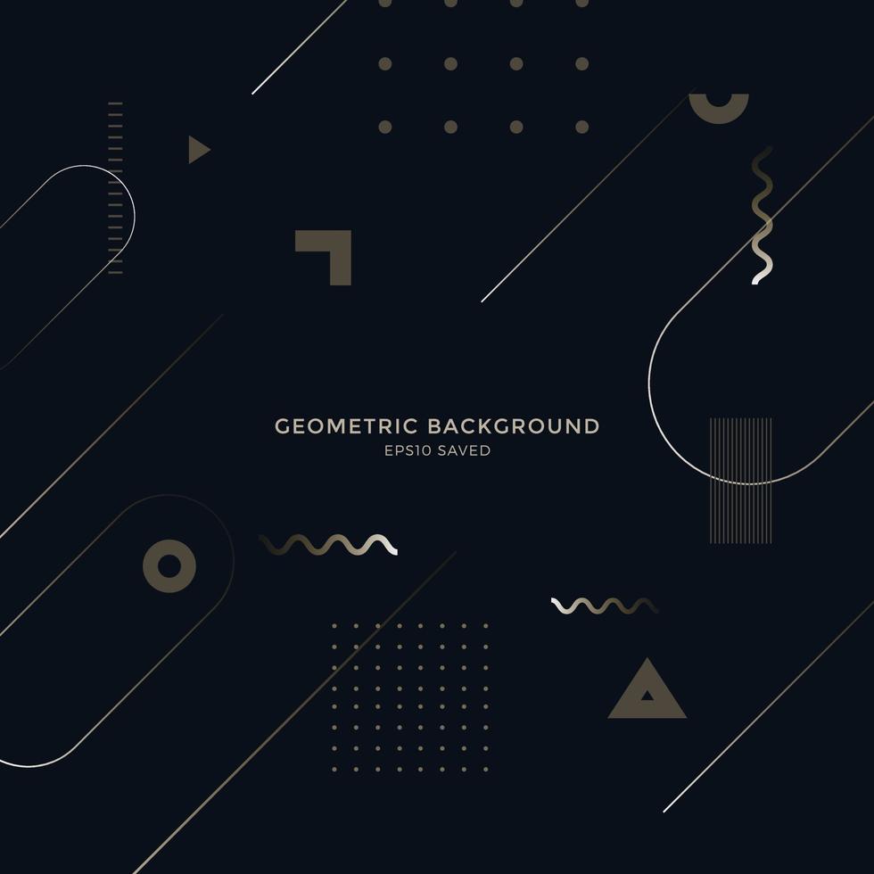 conception de motifs géométriques abstraits, formes modernes vecteur