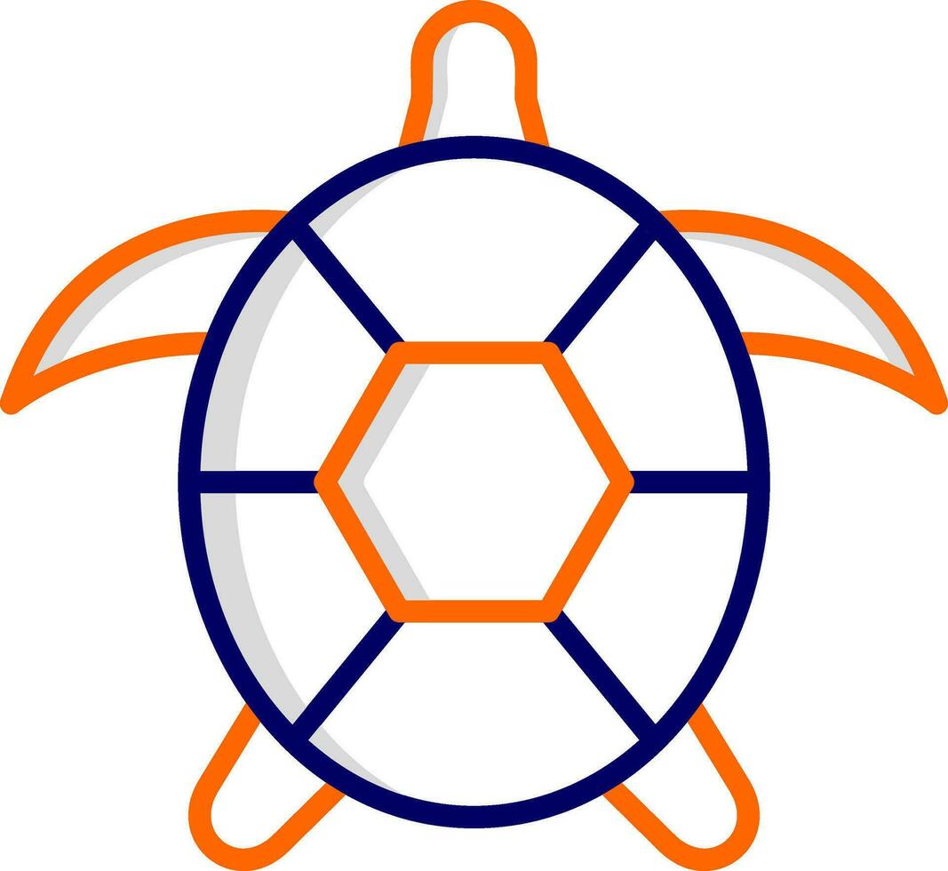 icône de vecteur de tortue