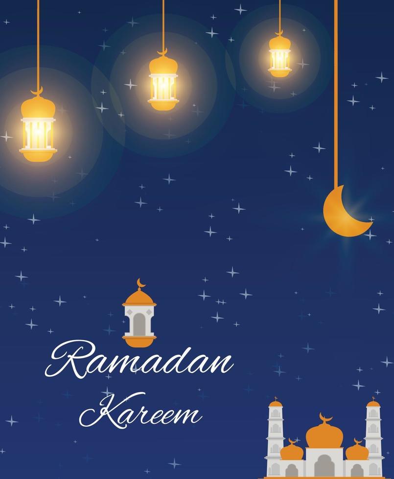 fond de conception de vecteur islamique ramadan kareem téléchargement gratuit