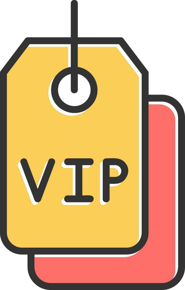 VIP offre vecteur icône