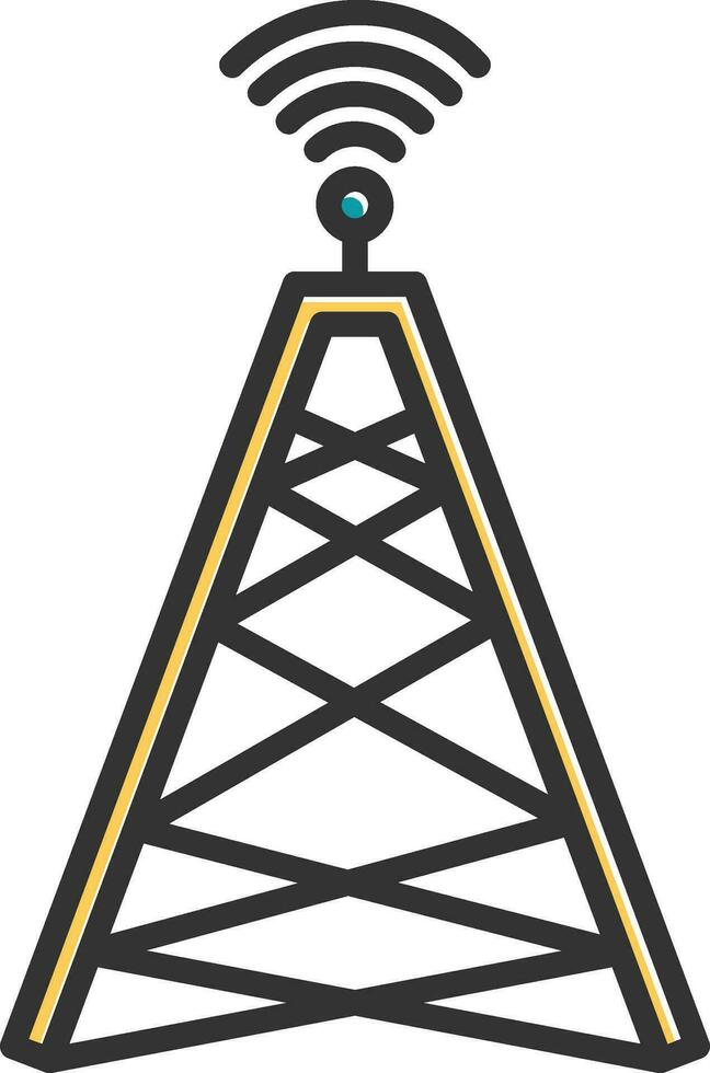 icône de vecteur d'antenne