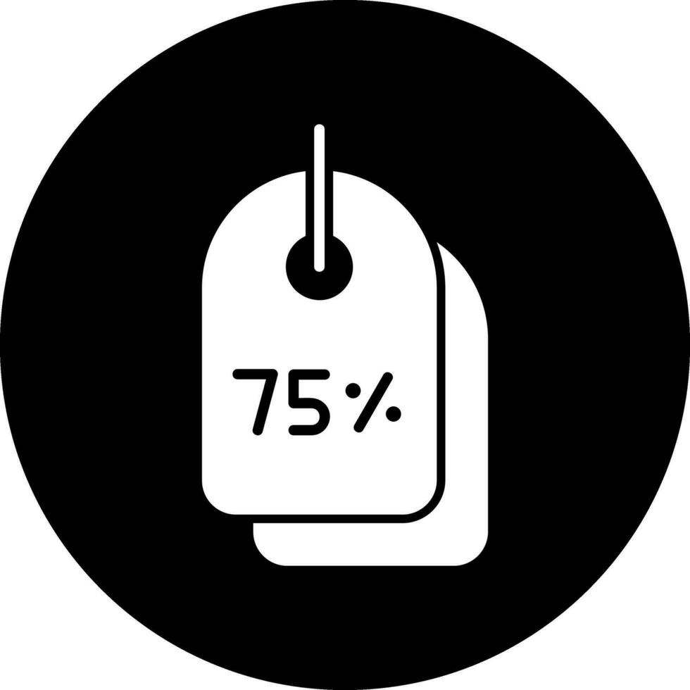 réduction étiquette vecteur icône