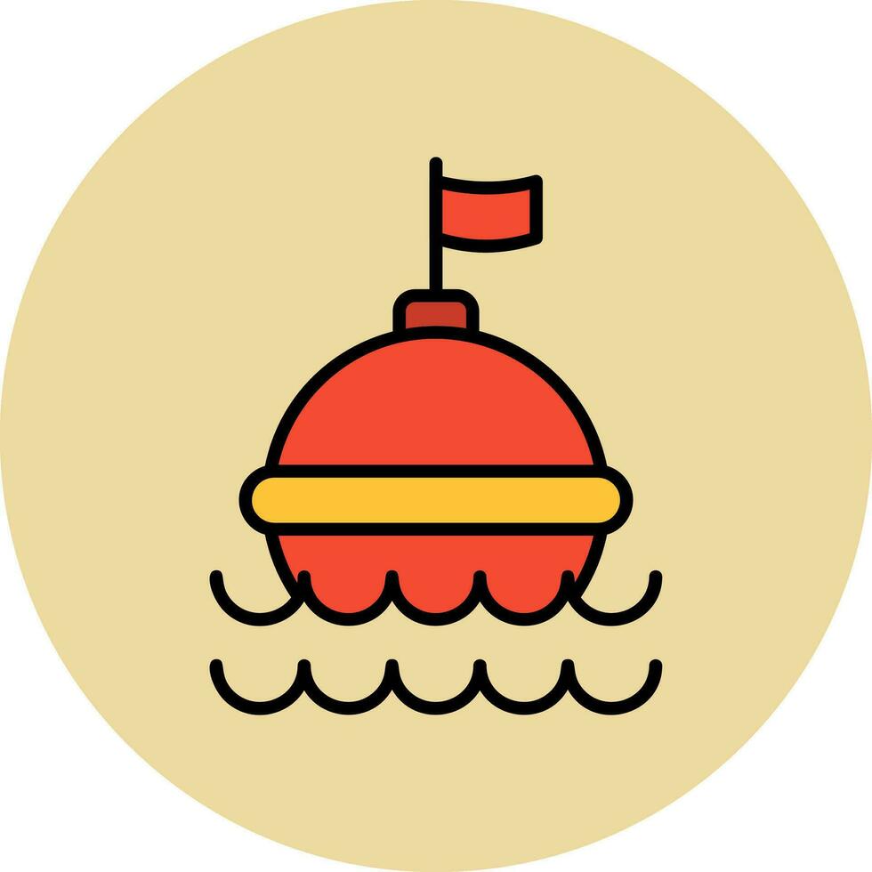 icône de vecteur de bouée
