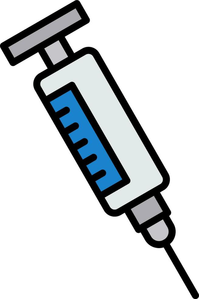 icône de vecteur de seringue