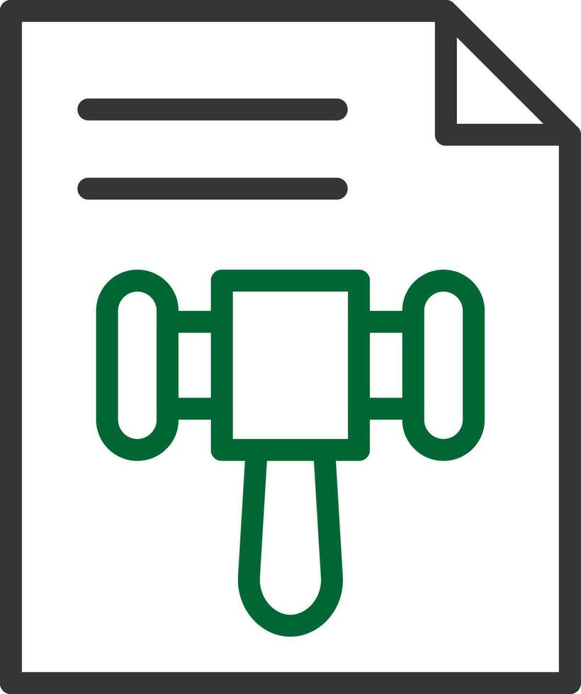 conception d'icône créative de loi vecteur