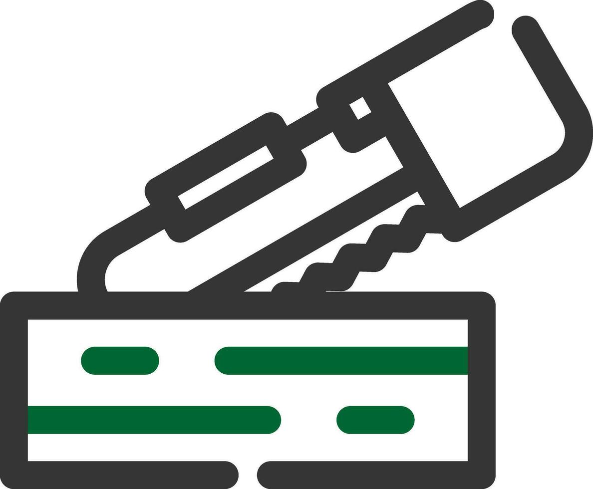 conception d'icônes créatives pour le travail du bois vecteur