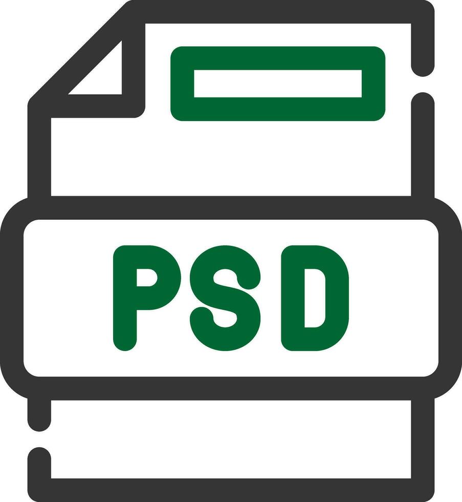 conception d'icône créative de fichier psd vecteur