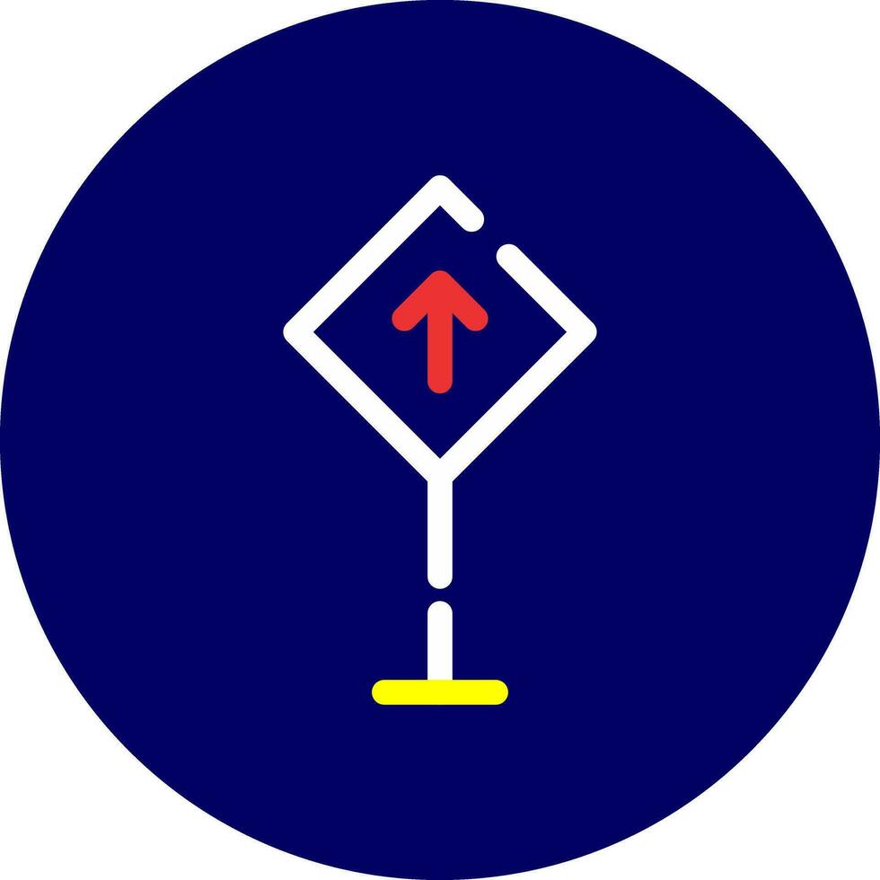 conception d'icône créative de panneau de signalisation vecteur