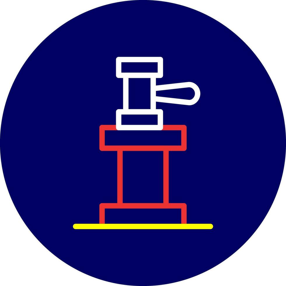 conception d'icône créative de loi vecteur