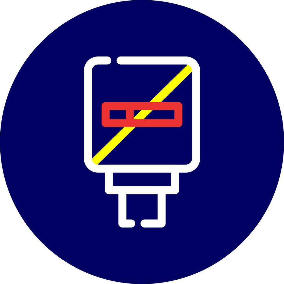 conception d'icône créative non fumeur vecteur