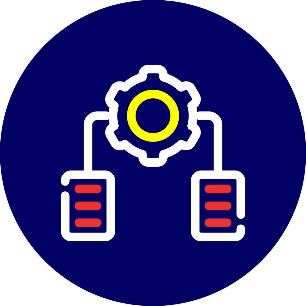Logiciel défini réseau Créatif icône conception vecteur