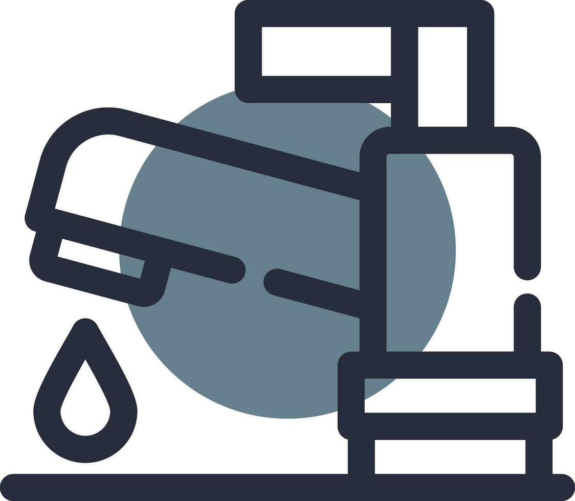 conception d'icône créative d'eau du robinet vecteur