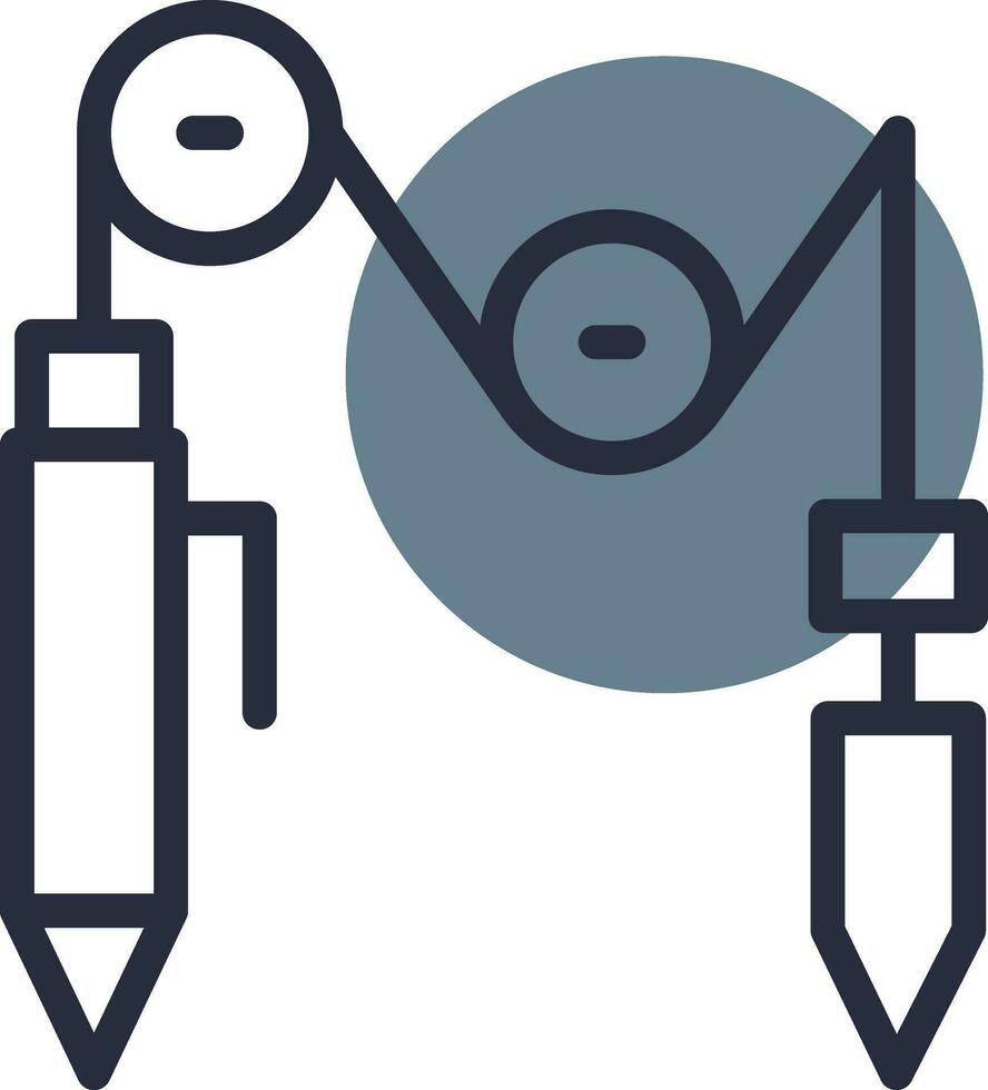 conception d'icône créative de séparation vecteur