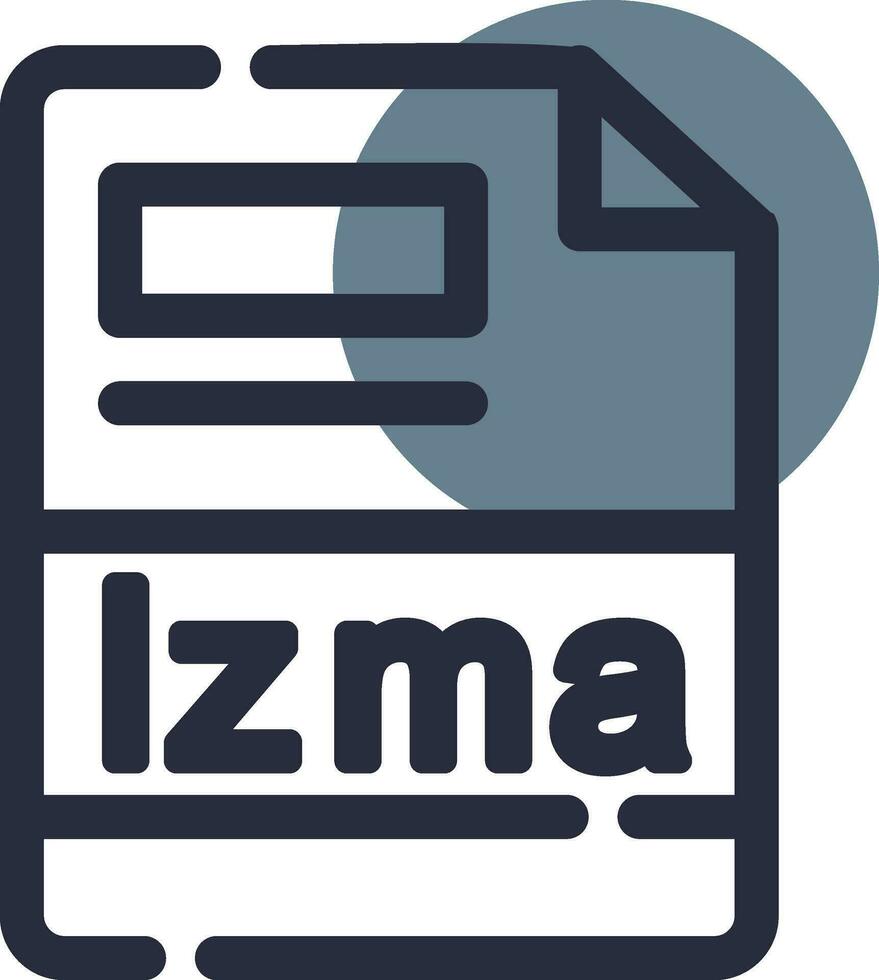 lzma Créatif icône conception vecteur