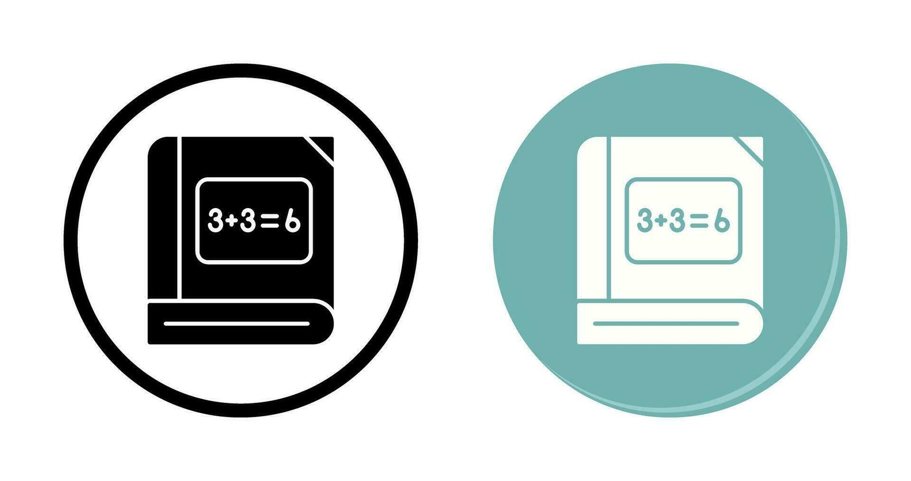 icône de vecteur mathématique