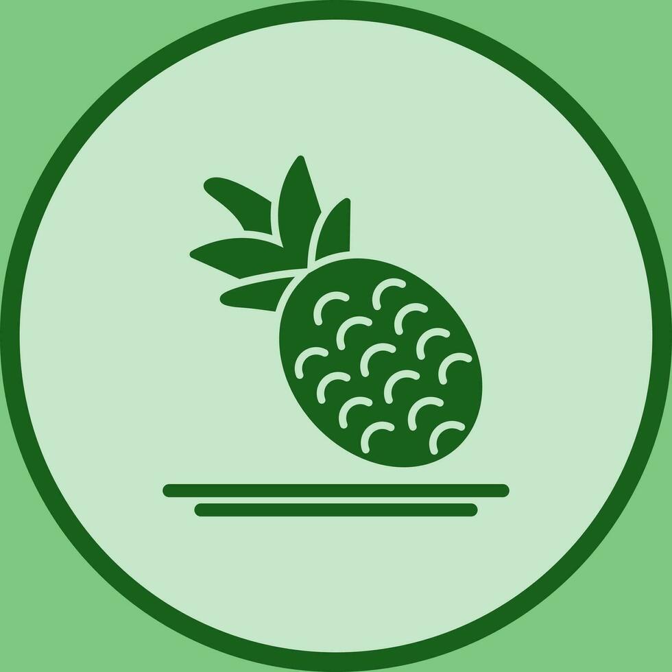 icône de vecteur d'ananas