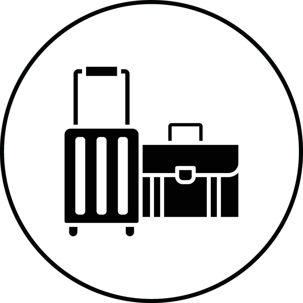 icône de vecteur de bagages