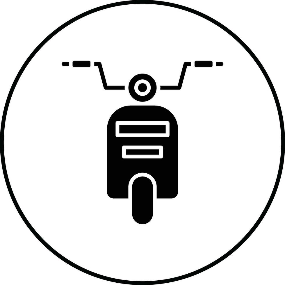 icône de vecteur de scooter