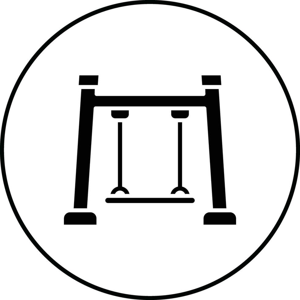 icône de vecteur de balançoire