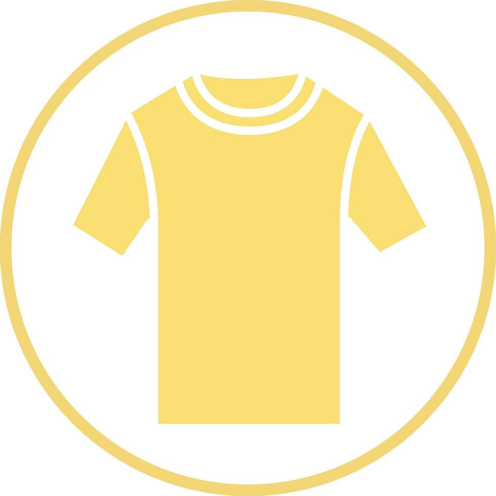 conception d'icône de t-shirt vecteur