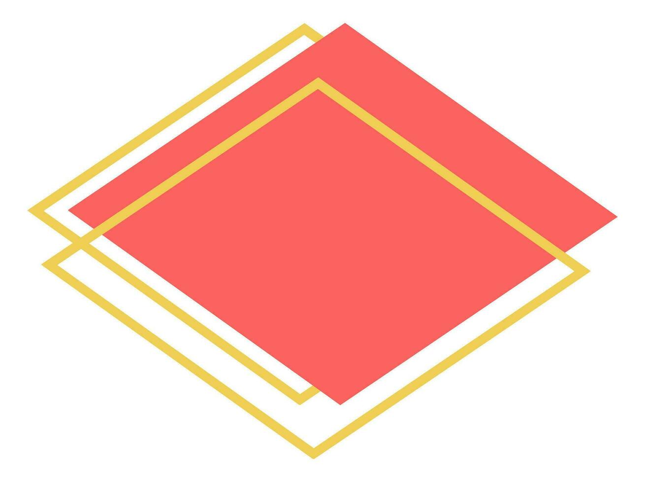 géométrique forme badges illustration vecteur