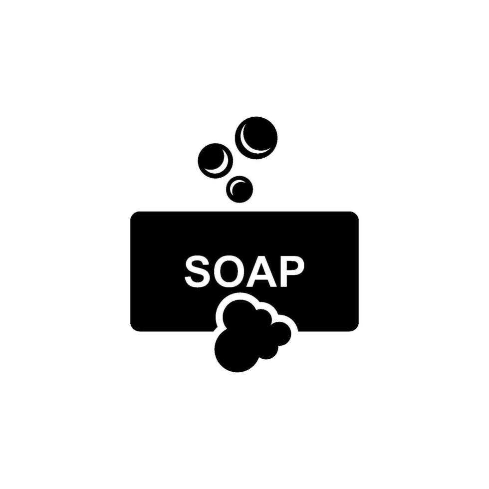 une baignoire savon icône vecteur conception modèles