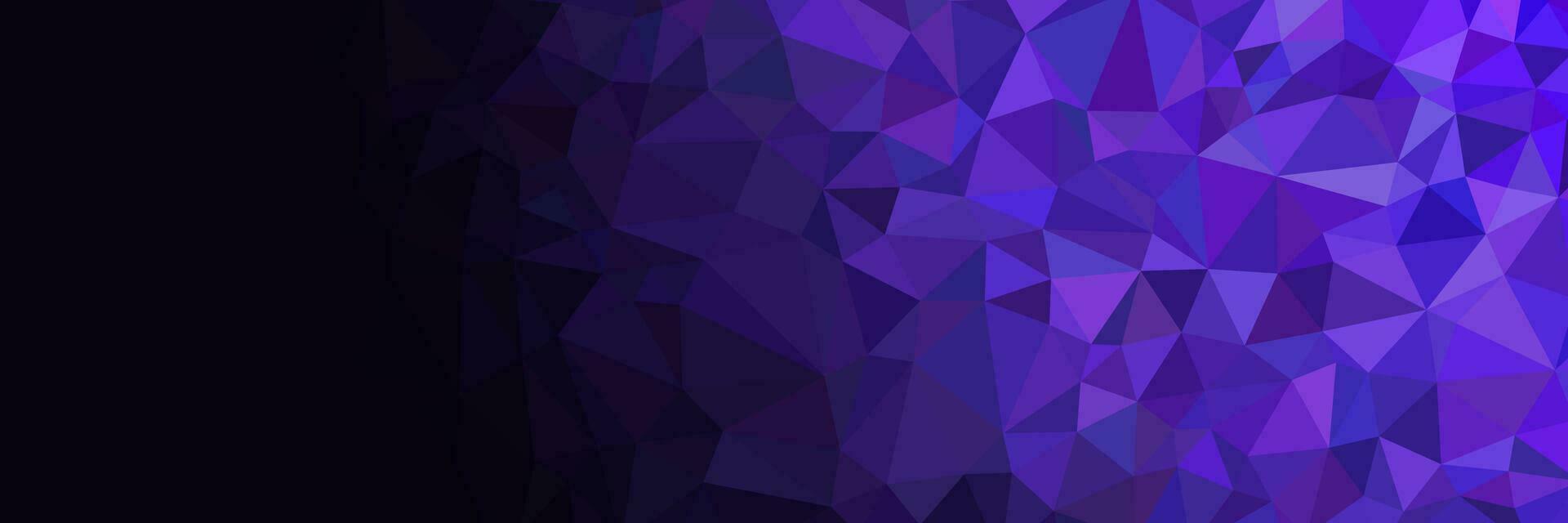 abstrait violet Contexte avec Triangles vecteur