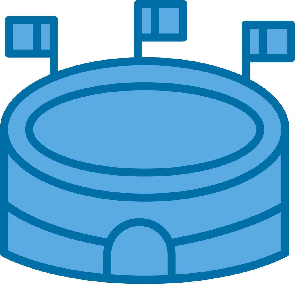 conception d'icône de vecteur de stade