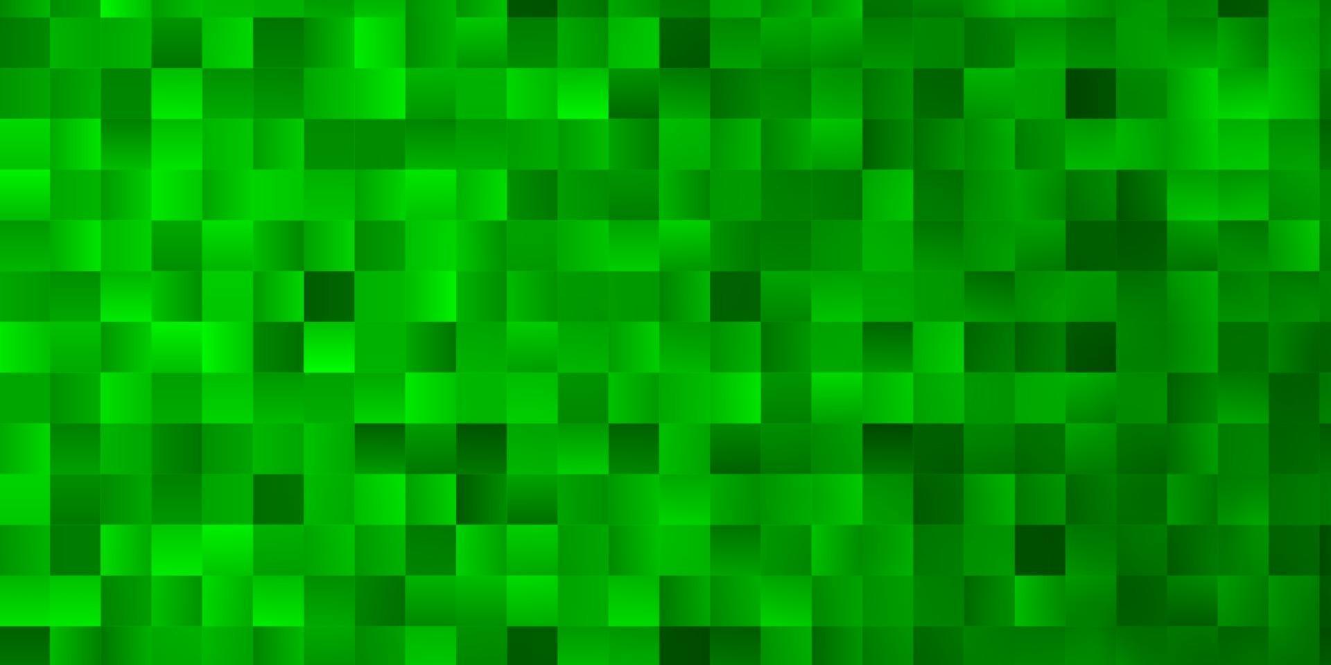 disposition de vecteur vert clair avec des lignes, des rectangles.