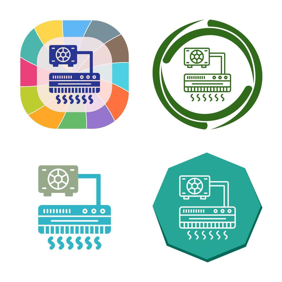 icône de vecteur de climatiseur