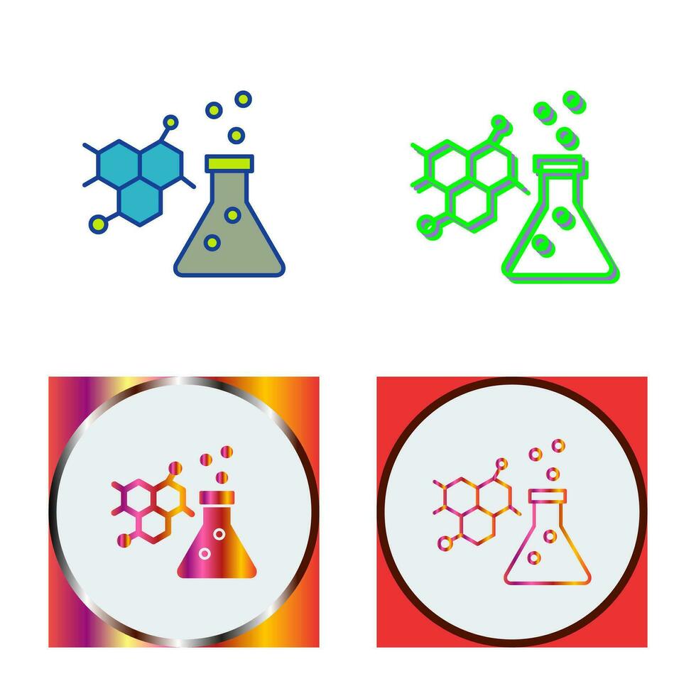 icône de vecteur de chimie