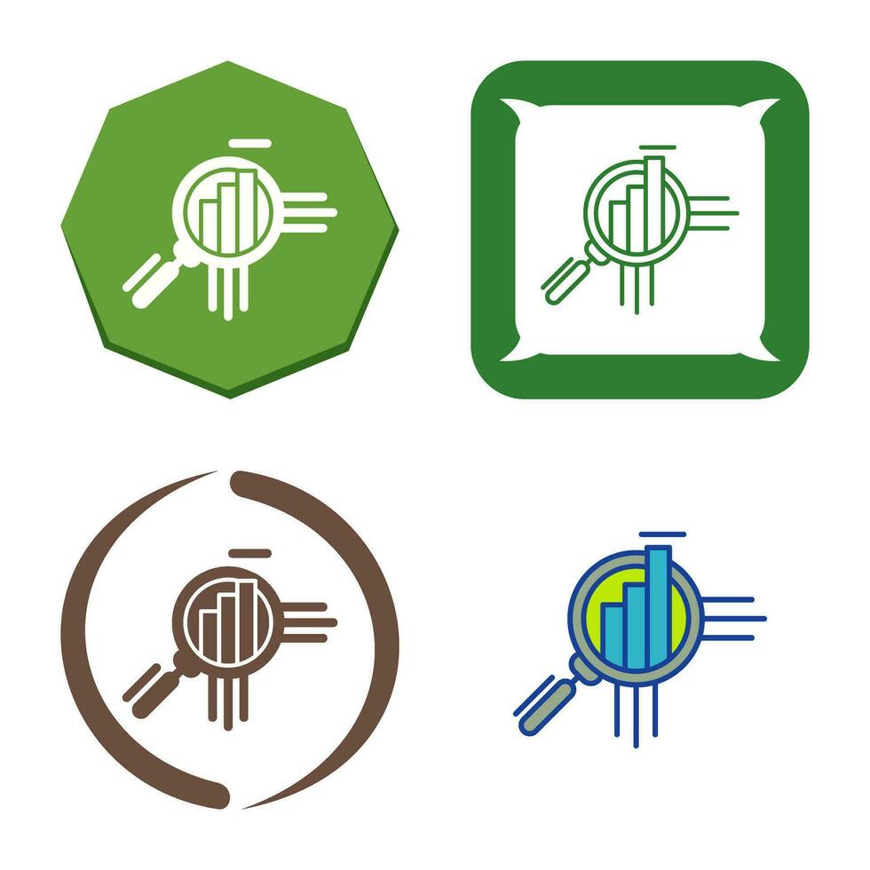 icône de vecteur d'analyse commerciale