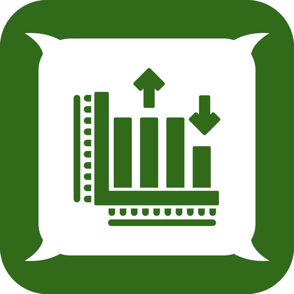 icône de vecteur de graphique à barres