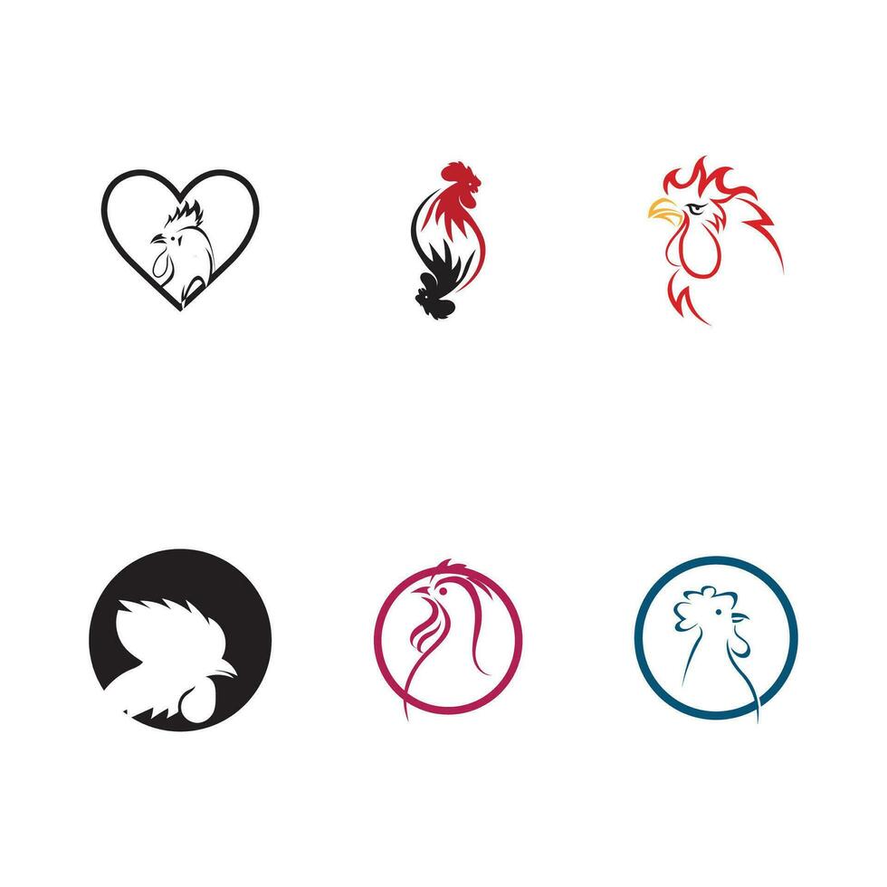 coq logo images illustration conception vecteur