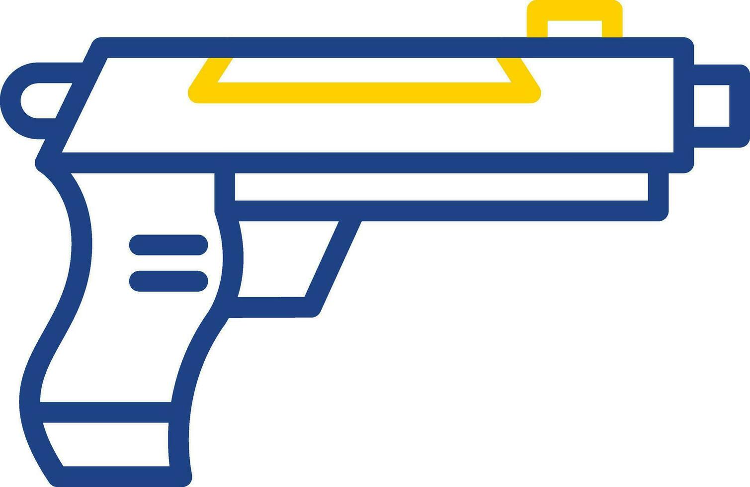 conception d'icône de vecteur d'arme