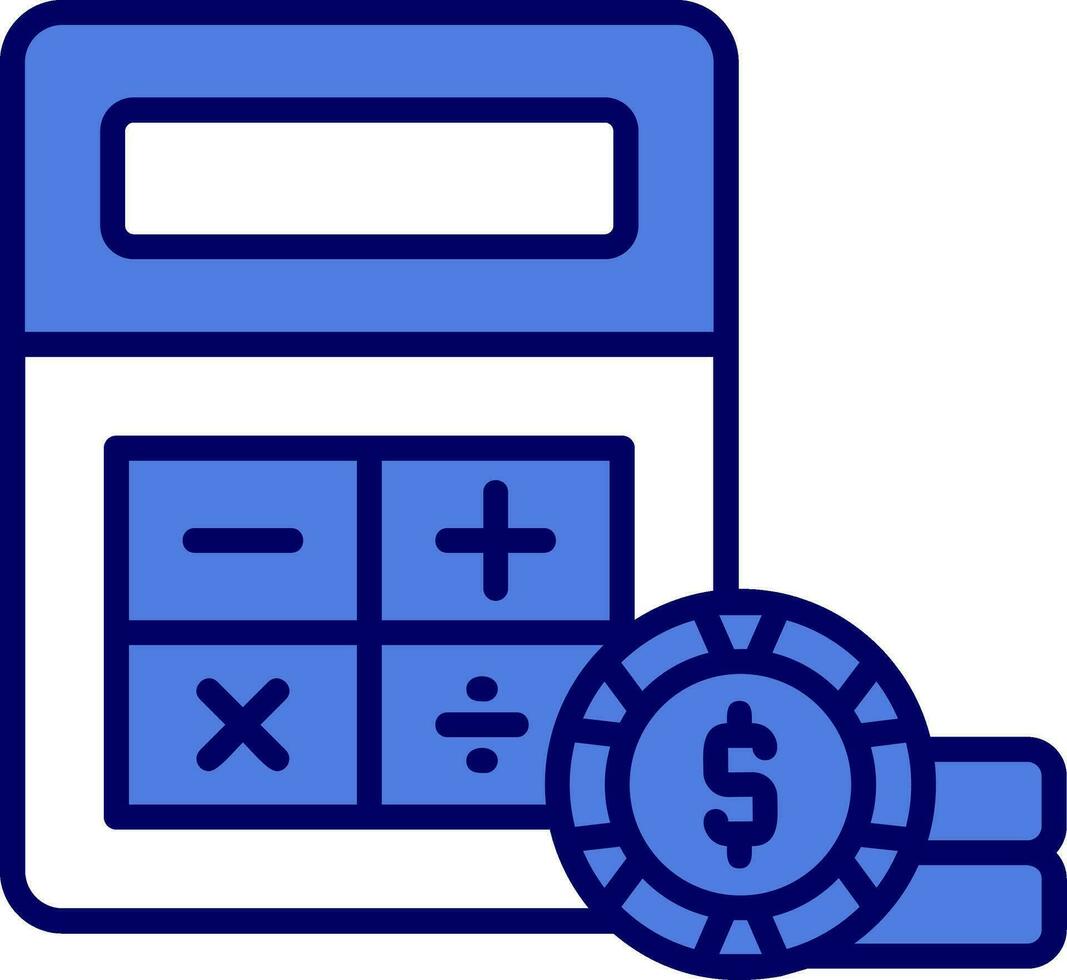 icône de vecteur de calcul