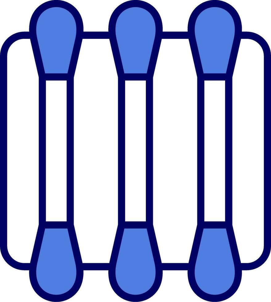 icône de vecteur de coton-tige
