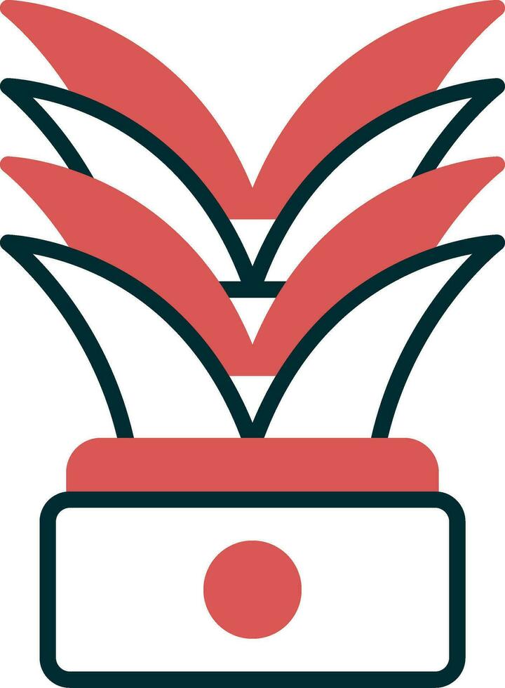 icône de vecteur de yucca