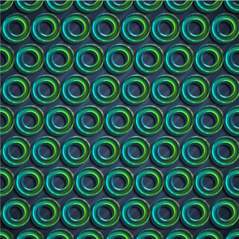 Abstrait coloré cercle vert, illustration vectorielle vecteur