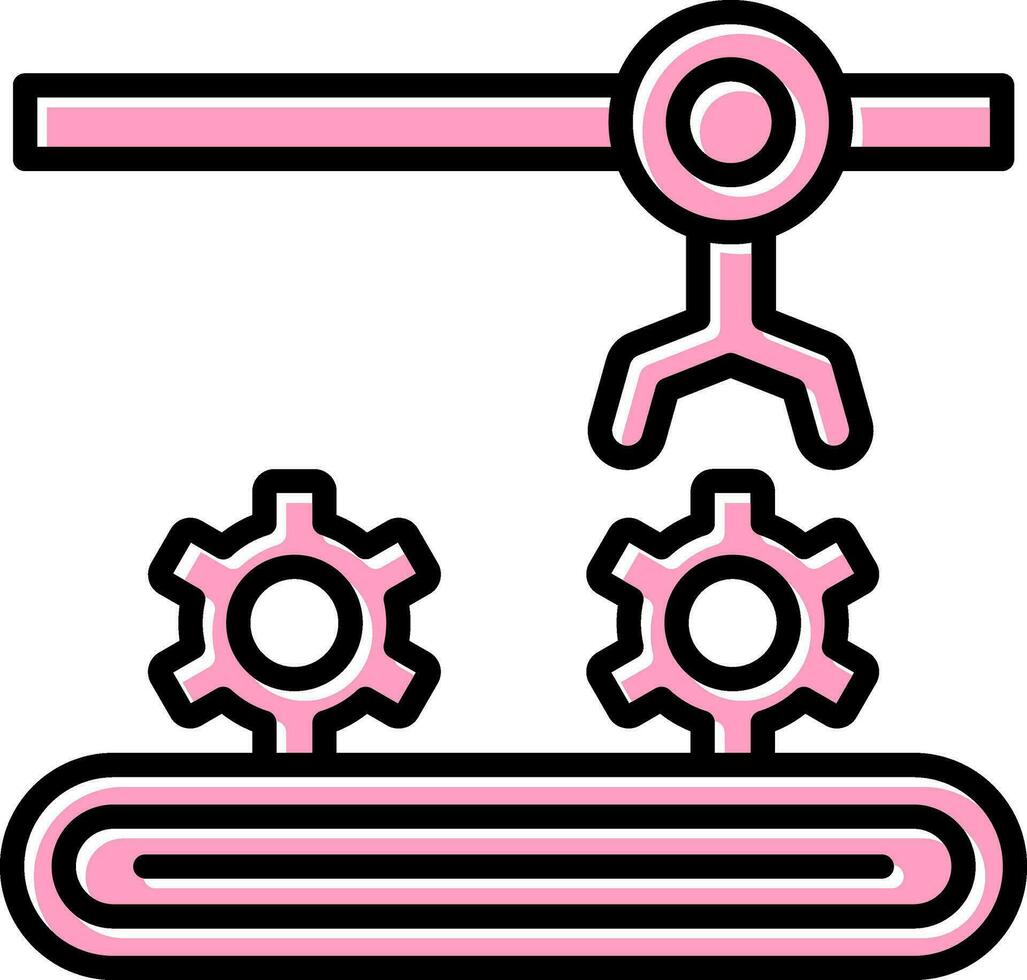 icône de vecteur de convoyeur