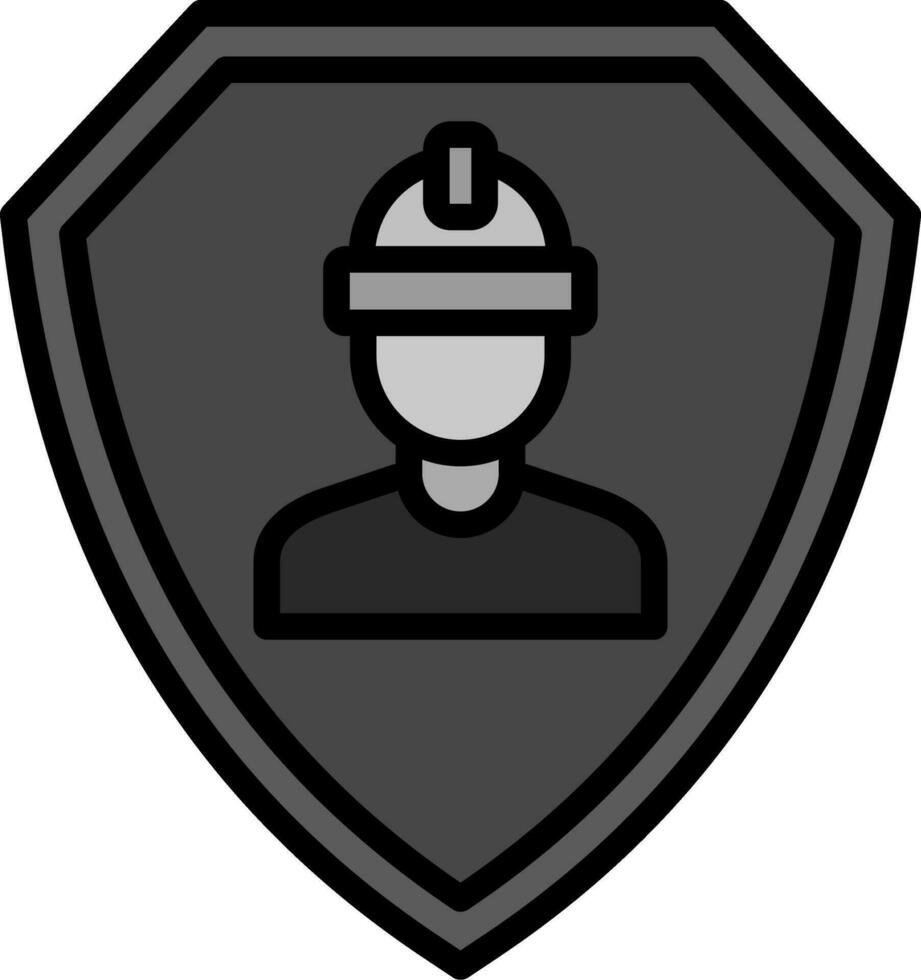 icône de vecteur de bouclier