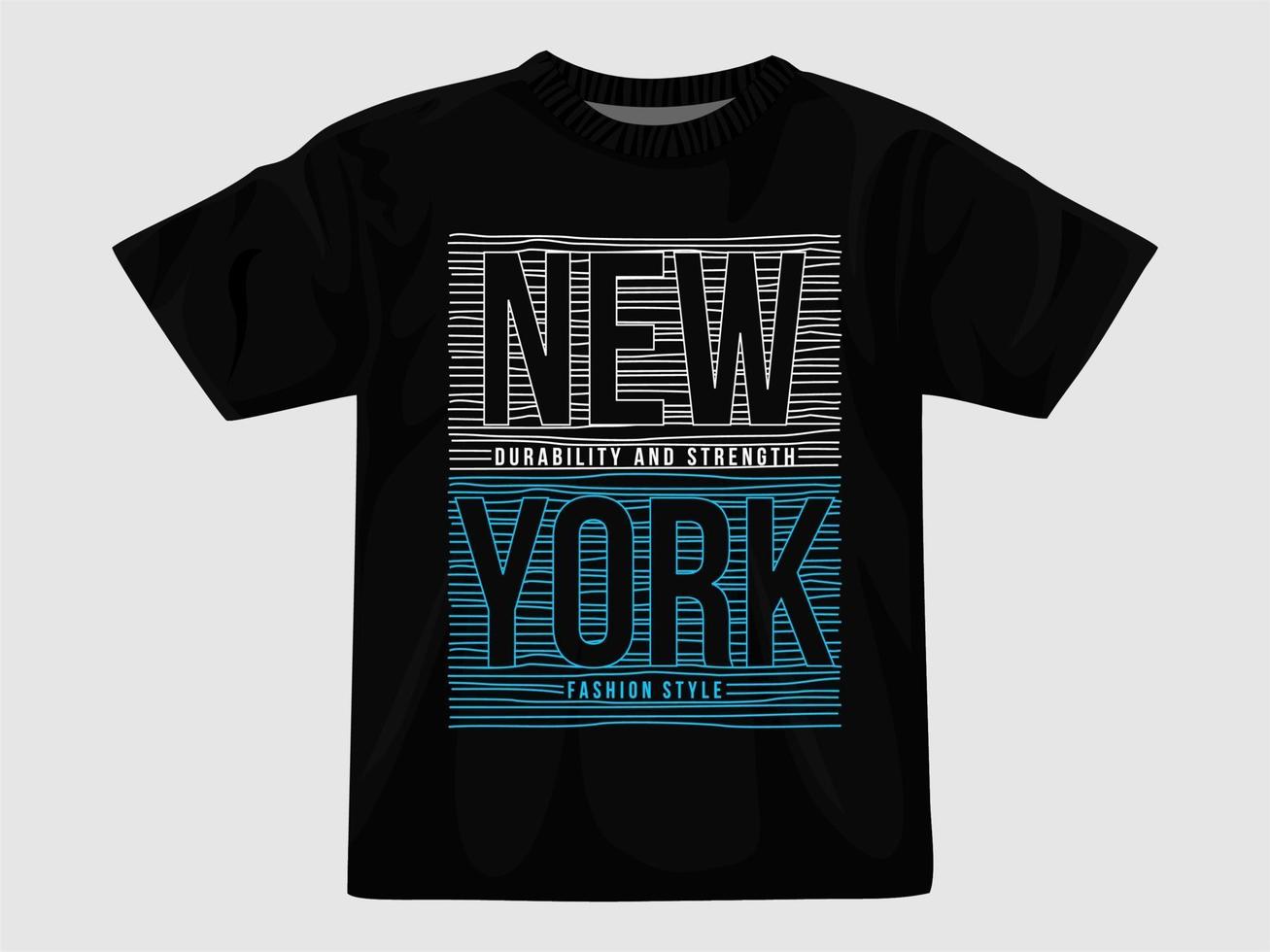 t-shirt new york design.eps vecteur