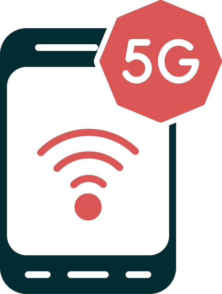 icône de vecteur 5g