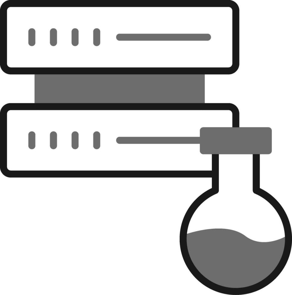 icône de vecteur de science des données