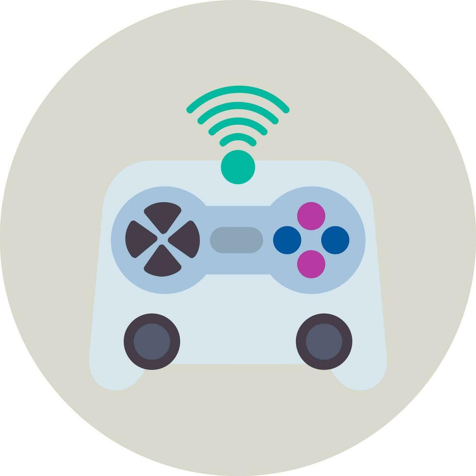 icône de vecteur de manette de jeu